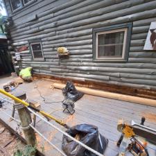 Rotten Log Replacement In Blue Ridge GA 2
